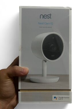 Google Nest Cam IQ Indoor Security Camera | Google Assistant Built-In | New